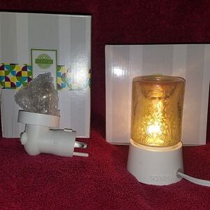 Scentsy mini glass warmer set